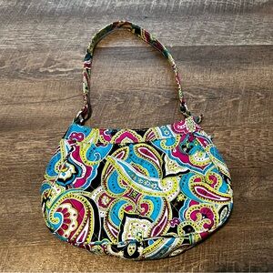 Vintage Vera Bradley silk evening purse in paisley